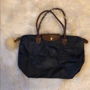 Navy tote
